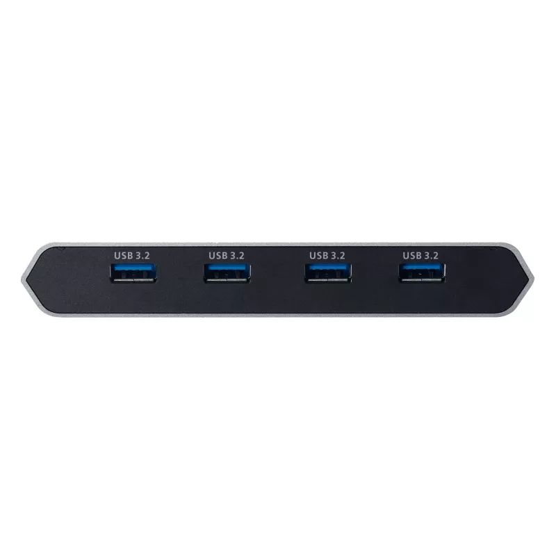 ATEN US3311 2 prievadų 4K DisplayPort USB-C KVM jungiklis su dokstacija ir maitinimo perdavimu