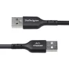StarTech.com 4m USB-A į USB-C įkrovimo laidas, įkrovimas ir sinchronizavimas, 3A, USB 2.0, TPE apvalkalas - juoda