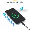 StarTech.com 13ft (4m) USB-C įkrovimo laidas, įkrovimas ir sinchronizavimas, 60W (3A) PD, USB 2.0 nešiojamojo kompiuterio įkrovimo laidas, TPE apvalkalas - juoda