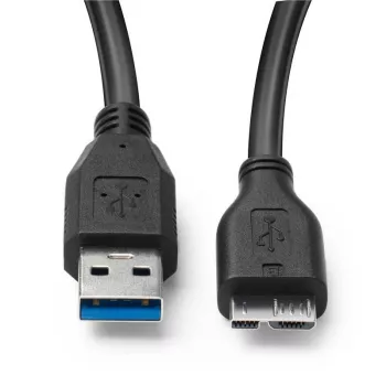 Microconnect USB3.0AB05MICRO USB 3.2 Gen 1 laidas 0,5 m USB A – Micro-USB B juodas