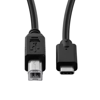 Microconnect USB3.1C2B1 USB-C į USB-B laidas, 1 m, juodas