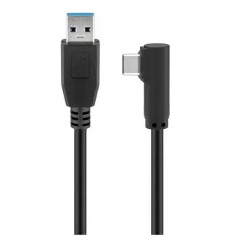 Microconnect USB3.1CA05A USB laidas USB 3.2 Gen 1 (3.1 Gen 1) 0.5 m USB A USB C Juodas