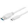 Microconnect USB3.1CA2W USB laidas USB 3.2 Gen 1 (3.1 Gen 1) 2 m USB A USB C baltas