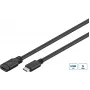 Microconnect USB3.1CC1.5EX USB-C ilginamasis kabelis USB 3.2 Gen 1 (3.1 Gen 1) 1,5 m juodas