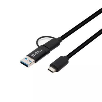 Microconnect USB3.1CCA1 USB-C kabelis USB 3.2 Gen 1 (3.1 Gen 1) 1 m juodas