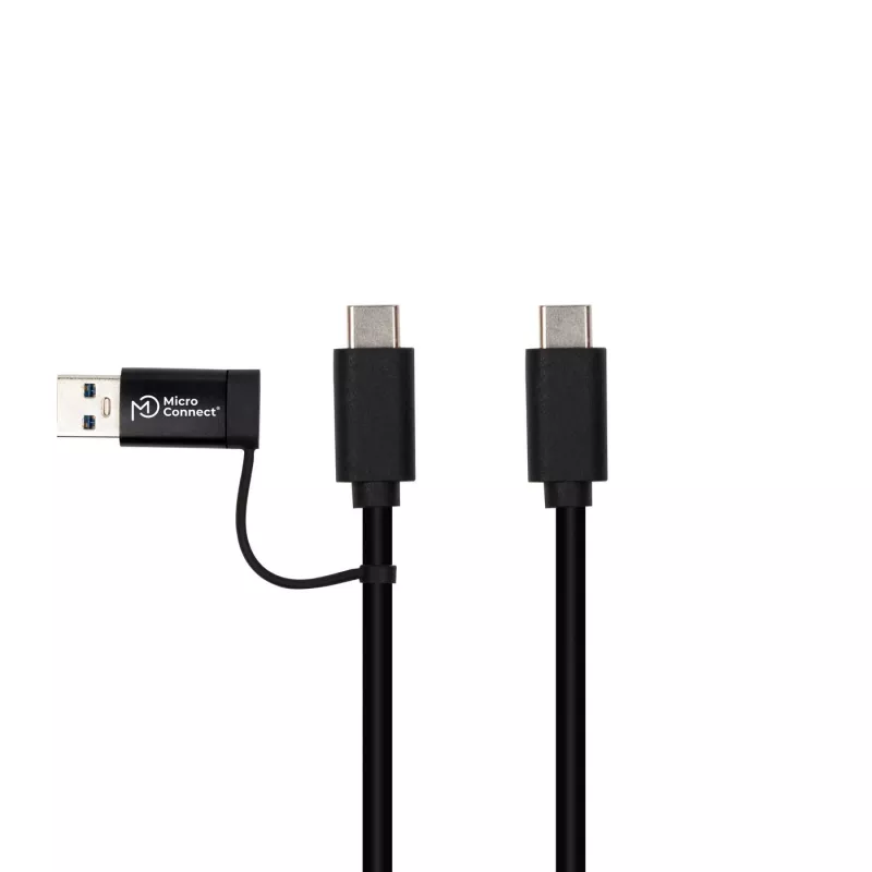 Microconnect USB3.1CCA1 USB-C kabelis USB 3.2 Gen 1 (3.1 Gen 1) 1 m juodas