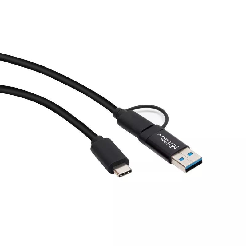 Microconnect USB3.1CCA1 USB-C kabelis USB 3.2 Gen 1 (3.1 Gen 1) 1 m juodas
