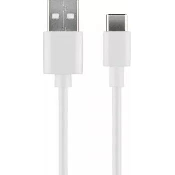 Microconnect USB3.1CCHAR05W USB A – USB C laidas 0,5 m USB 2.0 baltas