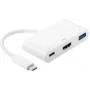 MicroConnect USB3.1CCOM2 USB grafinis adapteris, baltas