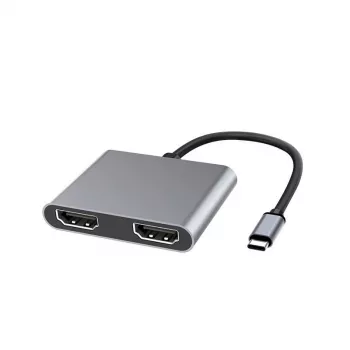 MicroConnect USB3.1CHDMIX2 USB grafikos adapteris, juodas