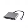 MicroConnect USB3.1CHDMIX2 USB grafikos adapteris, juodas