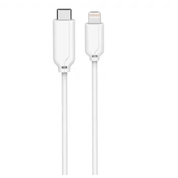 Microconnect USB3.1CL1 Lightning laidas 1 m Baltas