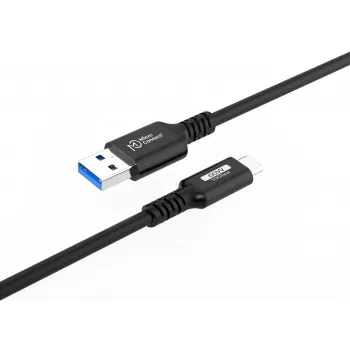 Microconnect USB3.2AC05 USB laidas USB 3.2 Gen 2 (3.1 Gen 2) 0.5 m USB C USB A Juoda
