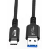 Microconnect USB3.2AC1 USB laidas USB 3.2 Gen 2 (3.1 Gen 2) 1 m USB C USB A Juodas