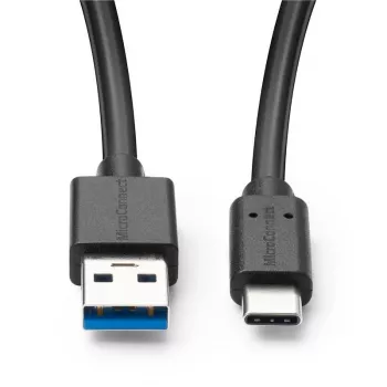 Microconnect USB3.2CA0.25 USB laidas USB 3.2 Gen 2 0.25 m USB A USB C juodas