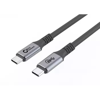 Microconnect USB3.2CC01 USB-C kabelis USB 3.2 Gen 2 (3.1 Gen 2) 1 m USB C juodas