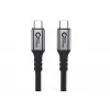 Microconnect USB3.2CC3 USB-C į USB-C kabelis, USB 3.2 Gen 2, 3 m, 100 W, 4K 60 Hz, juodas