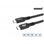 Microconnect USB3.2CC5 USB-C kabelis USB 3.2 Gen 2 (3.1 Gen 2) 5 m, juodas