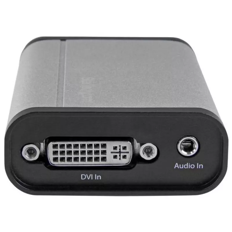 „StarTech.com“ USB 3.0 vaizdo fiksavimo įrenginys aukštos kokybės DVI vaizdui – 1080p 60 kadrų/s – aliuminis – TAA