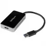StarTech.com USB 3.0 į HDMI adapteris su 1x USB, USB į HDMI monitoriaus keitiklis, skirtas Windows (nepalaiko macOS/ChromeOS/Linux) - TAA