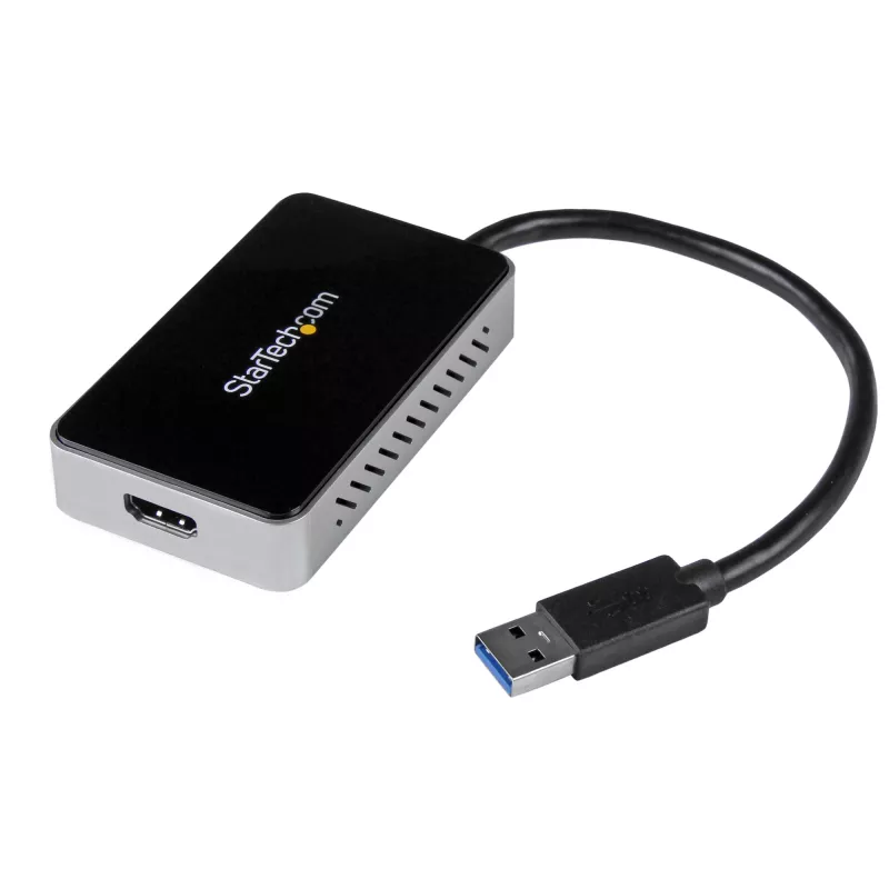 StarTech.com USB 3.0 į HDMI adapteris su 1x USB, USB į HDMI monitoriaus keitiklis, skirtas Windows (nepalaiko macOS/ChromeOS/Linux) - TAA