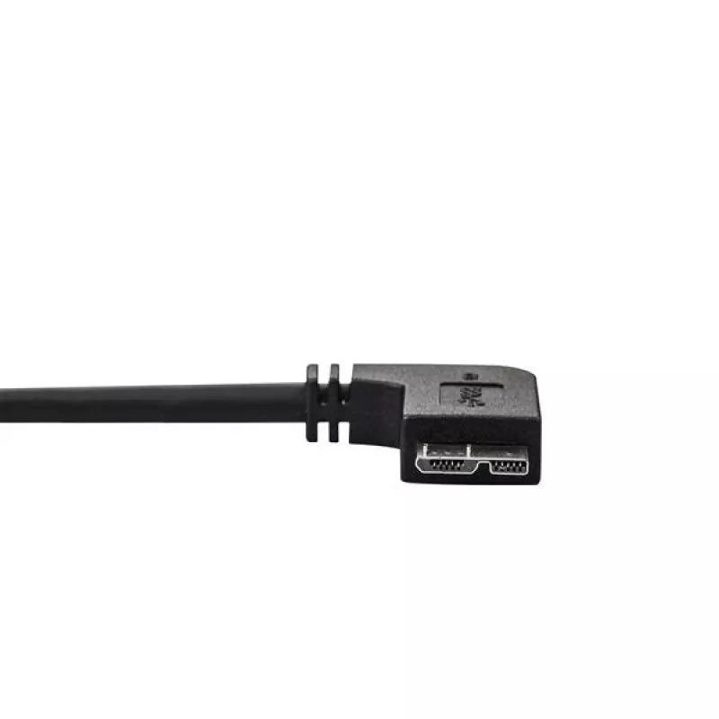 StarTech.com plonas Micro USB 3.0 kabelis - M/M - kairysis kampinis Micro-USB - 1 m
