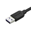 StarTech.com plonas Micro USB 3.0 kabelis - M/M - kairysis kampinis Micro-USB - 1 m