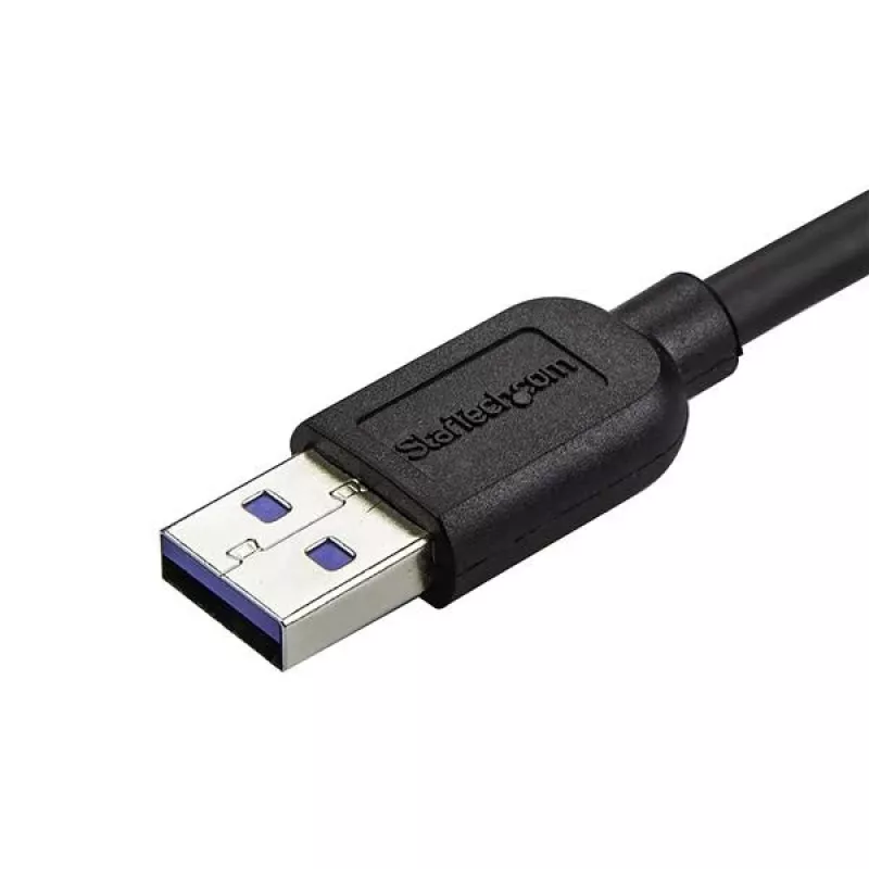 StarTech.com plonas Micro USB 3.0 kabelis - M/M - kairysis kampinis Micro-USB - 1 m