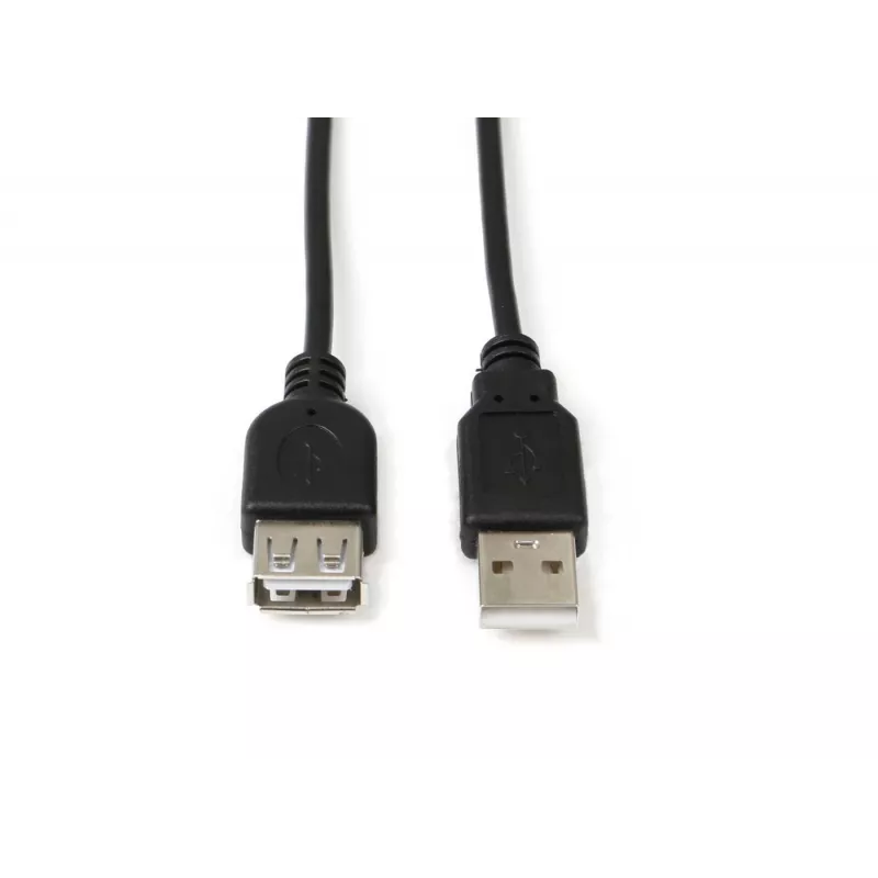 MicroConnect USBAAF5B USB 2.0 ilginimo kabelis 5 m USB A juodas