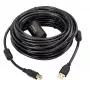 Microconnect USBAB10B-ACTIVE aktyvus USB 2.0 laidas 10 m USB B USB A juodas