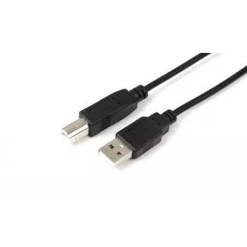 Microconnect USBAB3B USB kabelis USB 2.0 3 m USB A USB B Juodas