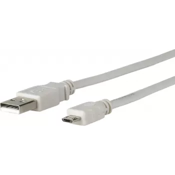 Microconnect USBABMICRO3G USB 2.0 laidas 3 m USB A – Micro-USB B pilka