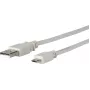 Microconnect USBABMICRO5G USB 2.0 laidas 5 m Micro-USB B – USB A pilka
