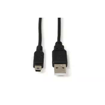 Microconnect USBAMB510 USB kabelis USB 2.0 10 m USB A Mini-USB B Juodas