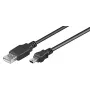 Microconnect USBAMB52 USB 2.0 kabelis 1,8 m USB A – Mini-USB B juodas