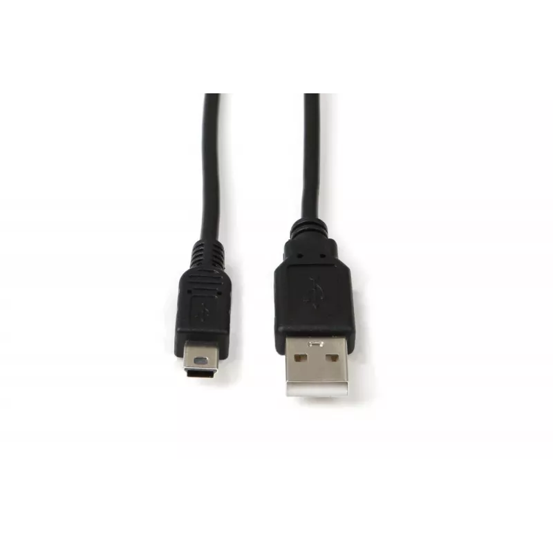 Microconnect USBAMB55 USB 2.0 laidas 5 m USB A – Mini-USB B juodas