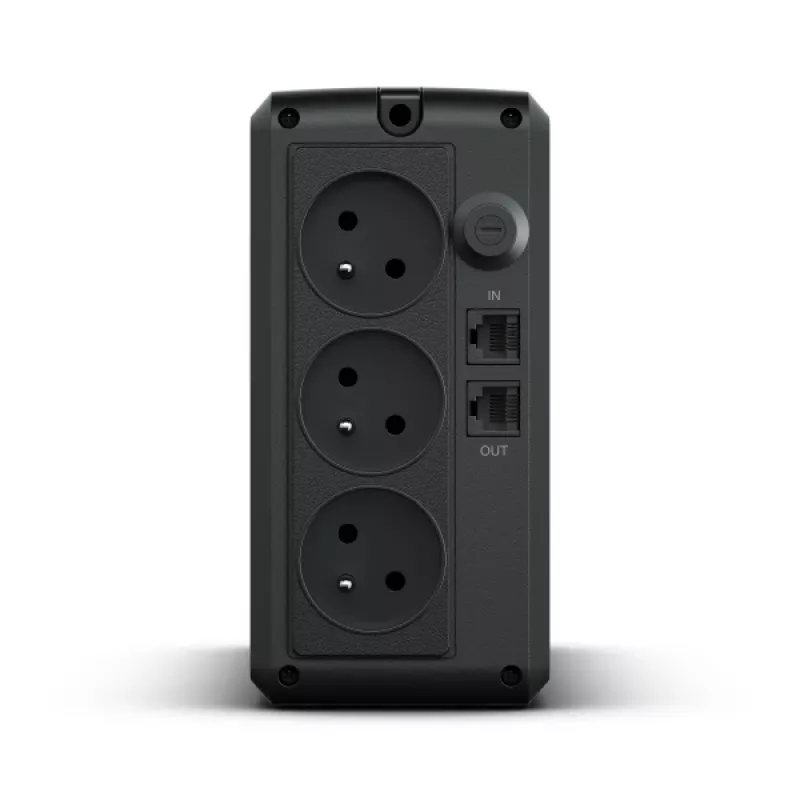 Nepertraukiamo maitinimo šaltinis CyberPower UT650EG-FR, linijinis-interaktyvus, 0.65 kVA / 360 W, 3 lizdai