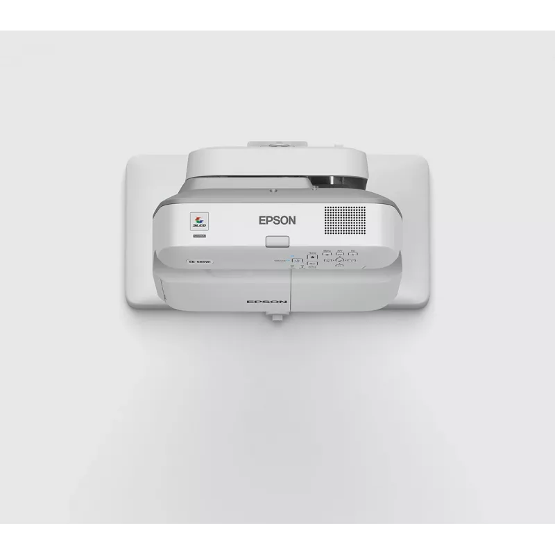 Projektorius Epson EB-685Wi itin trumpo fokusavimo, 3500 ANSI liumenų, 3LCD, WXGA (1280x800), baltas/pilkas