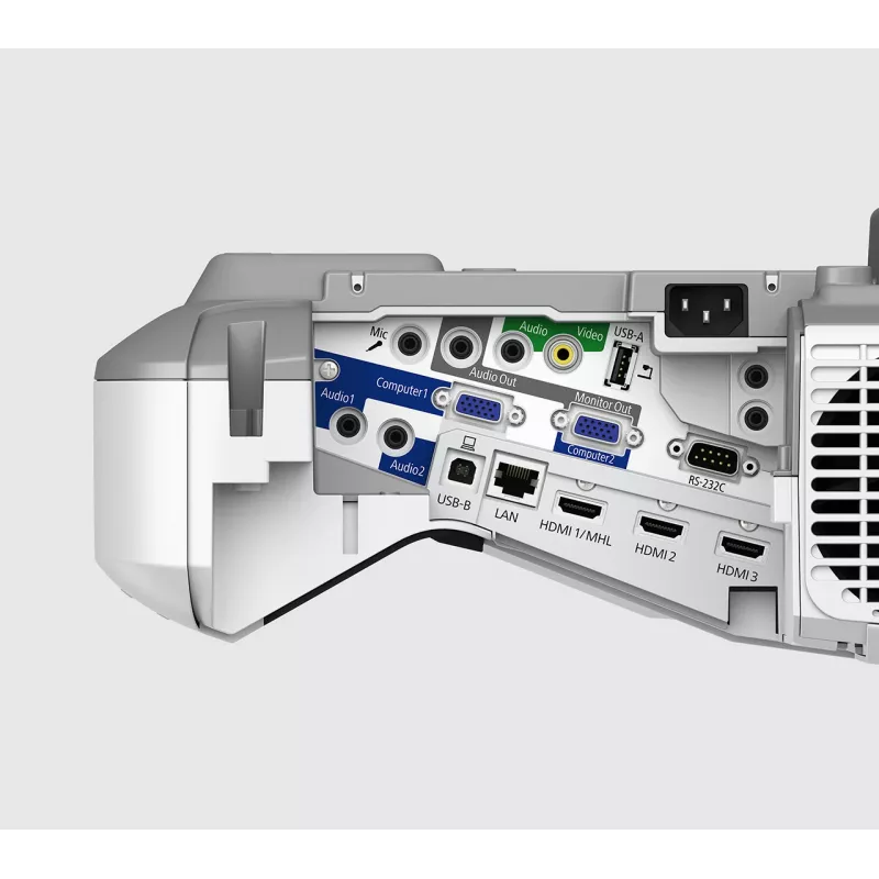 Projektorius Epson EB-685Wi itin trumpo fokusavimo, 3500 ANSI liumenų, 3LCD, WXGA (1280x800), baltas/pilkas