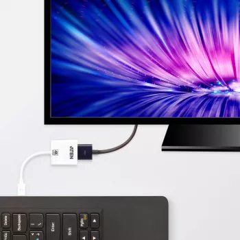 ATEN VC981-AT aktyvus Mini DisplayPort į HDMI keitiklis, 4K@30Hz, 3D