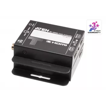 ATEN VE1821-AT-G AV siųstuvas ir imtuvas HDMI iki 4K@30Hz per Cat6 40m, juodas