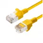 Microconnect V-FTP6A075Y-SLIM tinklo kabelis, geltonas, 7,5 m, Cat6a, U/FTP (STP)