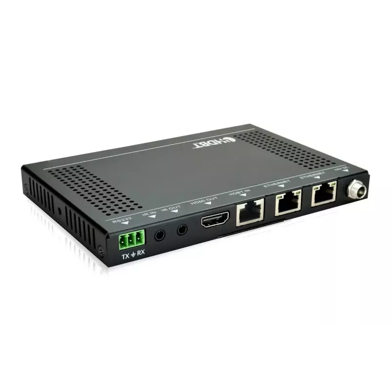 Vivolink VLHDMIEXT422 AV siųstuvas-imtuvas, HDMI, IR, RS232, Cat5e, 4K, juoda