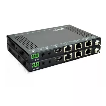 Vivolink VLHDMIEXT422 AV siųstuvas-imtuvas, HDMI, IR, RS232, Cat5e, 4K, juoda