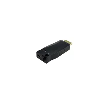Vivolink VLHDMIEXTDGL100 HDMI vaizdo signalo plėtiklis per šviesolaidį, juodas