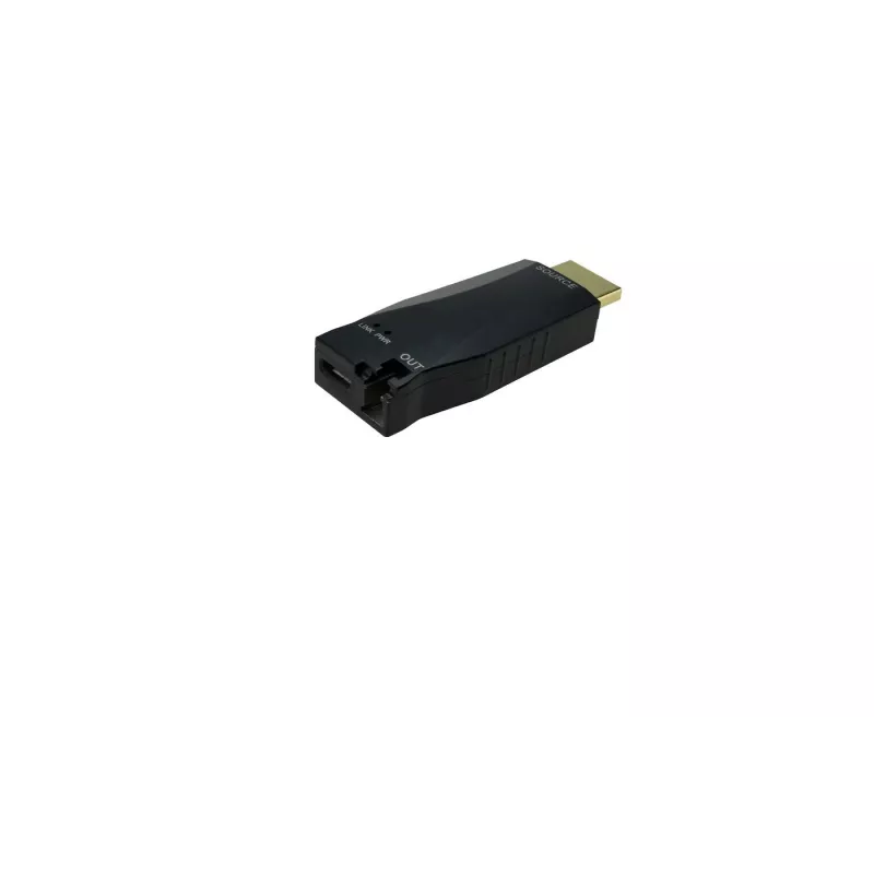 Vivolink VLHDMIEXTDGL100 HDMI vaizdo signalo plėtiklis per šviesolaidį, juodas