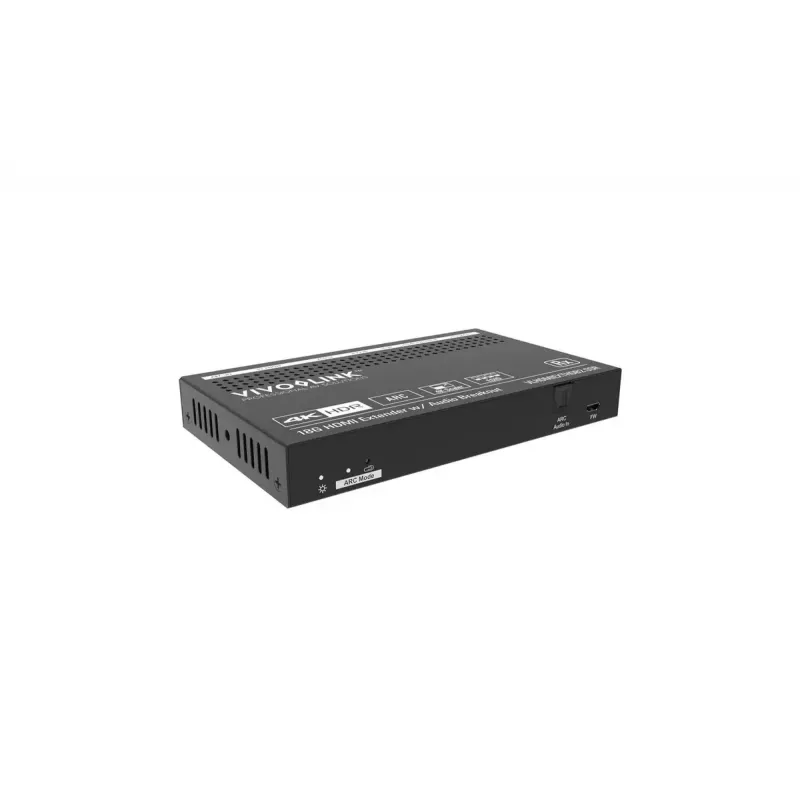 Vivolink VLHDMIEXTHDB2.0 AV siųstuvas ir imtuvas HDMI 2.0 plėtiklis per Cat5e/Cat6, juodas