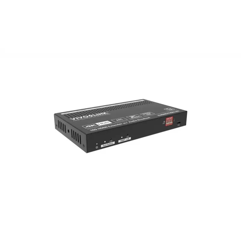 Vivolink VLHDMIEXTHDB2.0 AV siųstuvas ir imtuvas HDMI 2.0 plėtiklis per Cat5e/Cat6, juodas