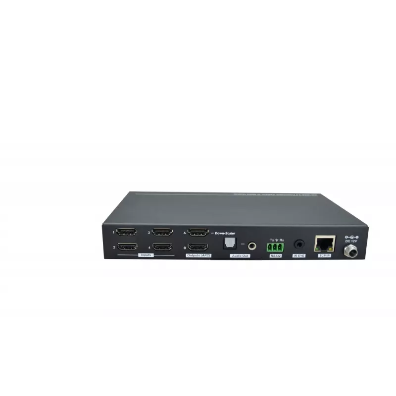 Vivolink VLHDMIMAT4X2RS matricinis perjungiklis su mastelio keitimo funkcija