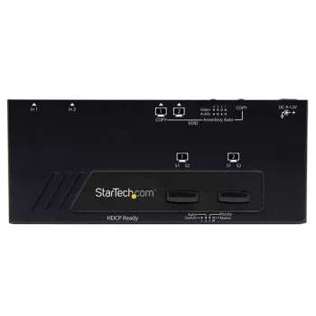 StarTech.com VS222HDQ 2x2 HDMI Matricinis Jungiklis su Automatiniu ir Prioritetiniu Perjungimu – 1080p